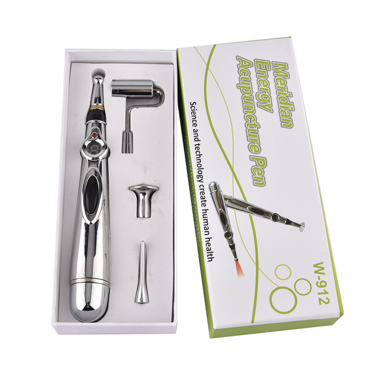 Five-Headed Meridian Pen Laser Acupoint Pen Energy Massage Pen Physiotherapy Pen Dredging Acupoint Stick - Image 6